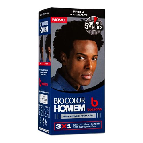 Tonalizante Biocolor Homem Cor Preto 60ml