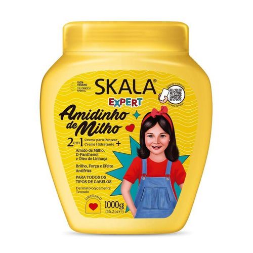 Creme de Pentear Skala Amidinho de Milho Kids 1kg