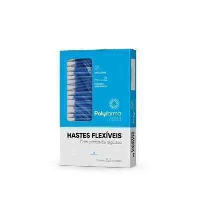 Hastes Flexíveis Polyfarma 75 Unidades