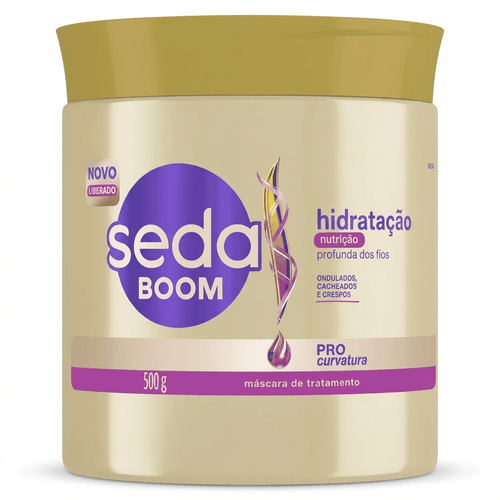 Máscara Capilar Seda Boom Hidratação ProCurvatura 500g