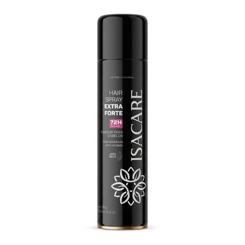 Fixador de Cabelo Isacare Extra Forte 400ml