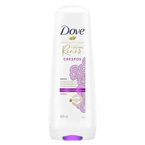 Condicionador Dove Texturas Reais Crespos 400ml