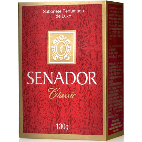 Sabonete em Barra Masculino Senador Classic 130g