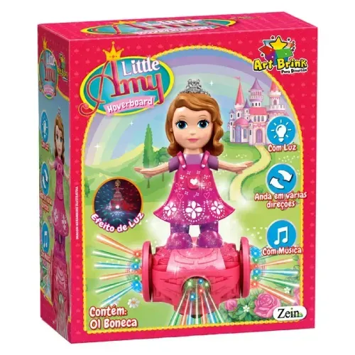 Brinquedo Infantil Boneca Amy Hoverboard