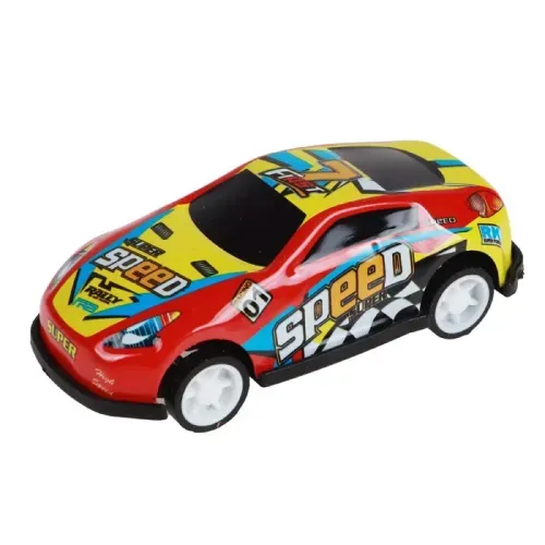 Brinquedo Infantil Carro Racing de Metal Roda Livre 7cm