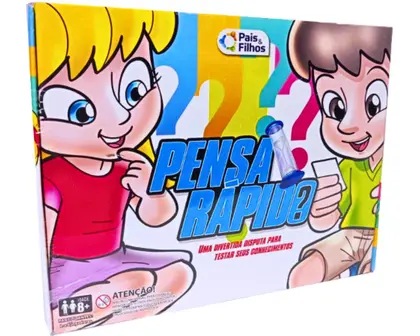 Brinquedo Infantil Jogo Pensa Rápido