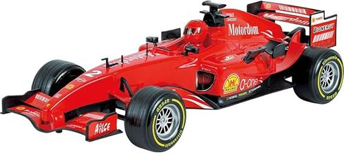 Brinquedo Infantil Carro de Corrida a Fricção F1 Super Racing Vermelho