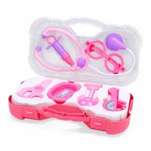 Brinquedo Infantil Maleta Mini Doutor ou Mini Doutora 7 Peças