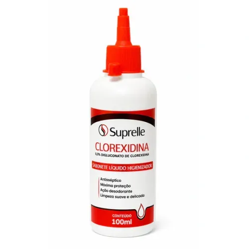 Sabonete Líquido Suprelle Clorexidina 100ml