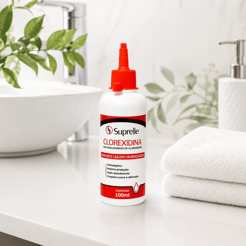 Sabonete Líquido Suprelle Clorexidina 100ml