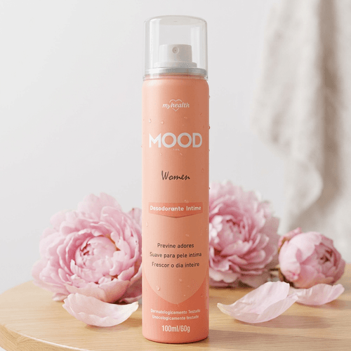 Desodorante Íntimo Aerosol Feminino MyHealth Mood Care Fragrância Suave 100ml