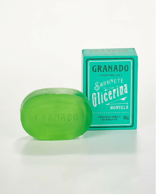 Sabonete em Barra Granado Glicerina Hortelã 90g