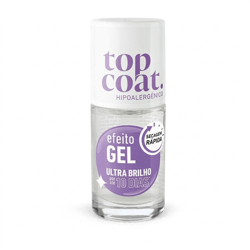 Esmalte Blant Top Coat Efeito Gel 8,5ml