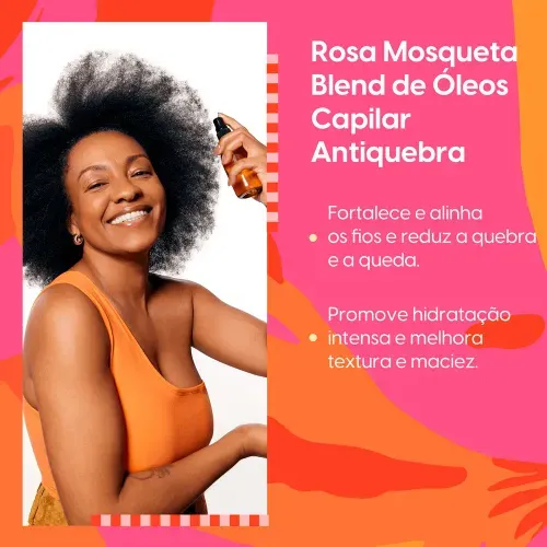 Óleo Capilar Negra Rosa Mosqueta 100ml