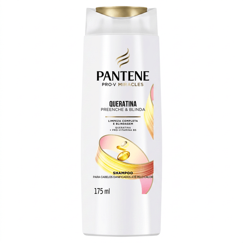 Shampoo Pantene Pro-V Miracles Queratina Preenche & Blinda 175ml
