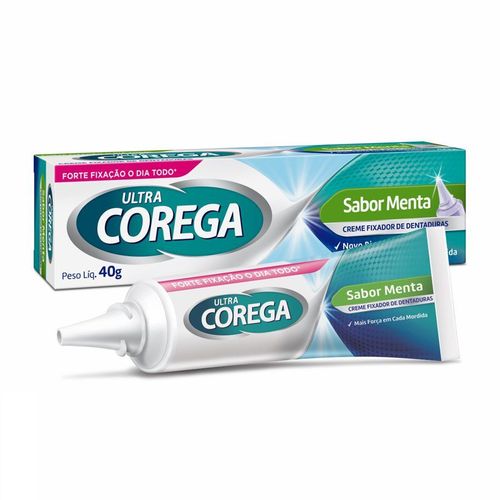 Fixador de Dentadura Corega Ultra Menta 70g