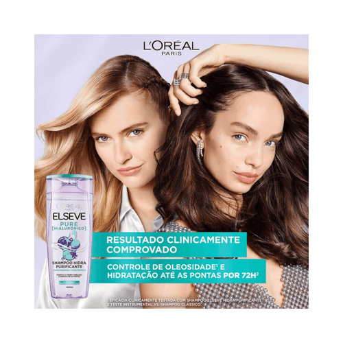 Shampoo Elseve Pure Hialurônico 400ml