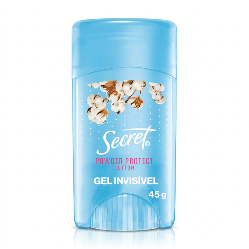 Desodorante Stick Feminino Secret Powder Protect Cotton 45g