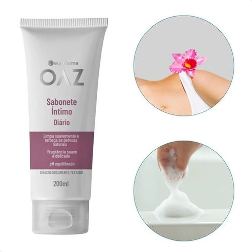 Sabonete Íntimo OAZ Diário 200ml