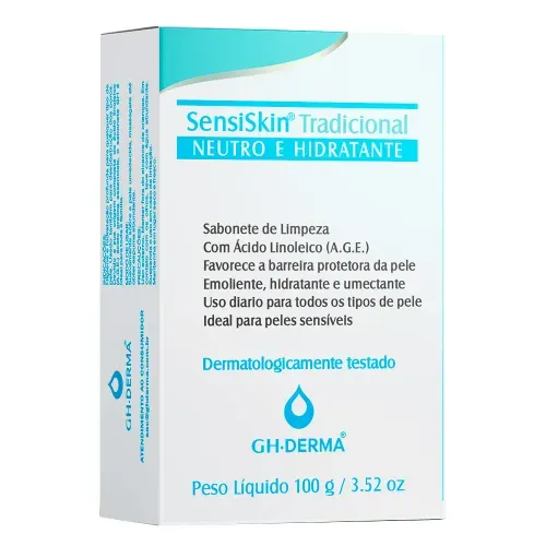 Sabonete em Barra GH Neutro e Hidratante Tradicional 100g