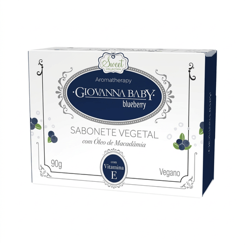 Sabonete em Barra Giovanna Baby Blueberry 90g
