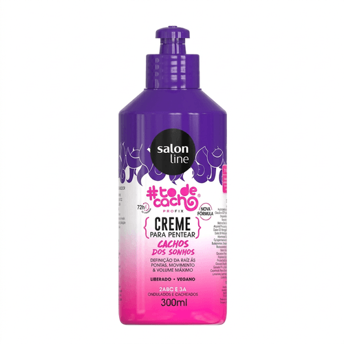Creme de Pentear Salon Line #Todecacho Cachos dos Sonhos 300ml