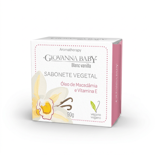 Sabonete em Barra Giovanna Baby Blanc Vanilla Moments 90g