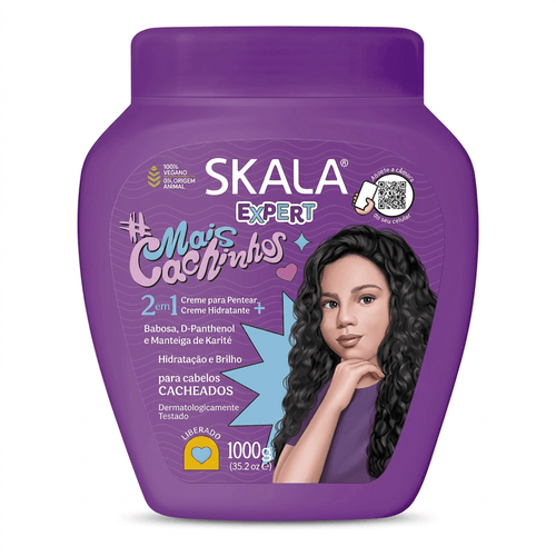 Creme de Pentear Skala Mais Cachinhos 1kg