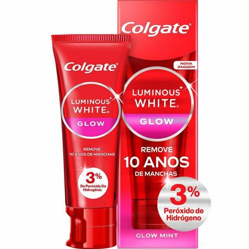 Creme Dental Colgate Luminous White Glow Mint 70g