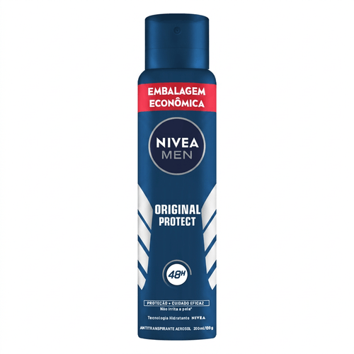 Desodorante Aerosol Masculino Nivea Original Protect 200ml
