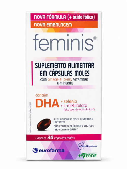 Feminis 943mg Eurofarma 30 Cápsulas