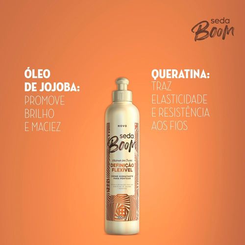 Creme de Pentear Seda Boom Definição 350ml