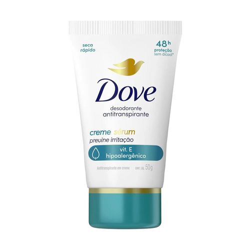 Desodorante em Creme Dove Sérum Previne Irritação 50g