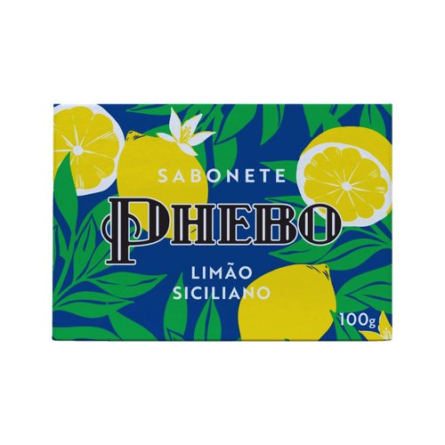 Sabonete em Barra Phebo Limão Siciliano 100g