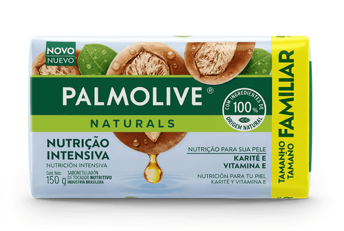 Sabonete em Barra Palmolive Naturals Nutrição Intensiva Proteínas do Leite e Manteiga de Karitê 150g