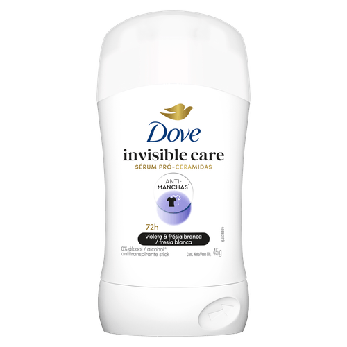 Desodorante Stick Dove Invisible Dry 45g