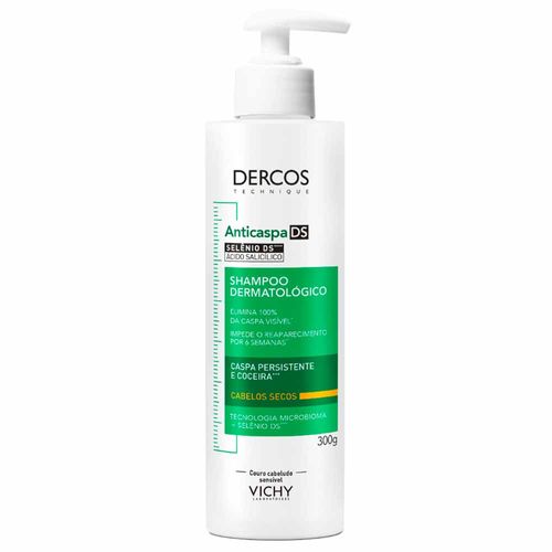 Shampoo Anticaspa Dercos DS Cabelos Secos Vichy - 300g