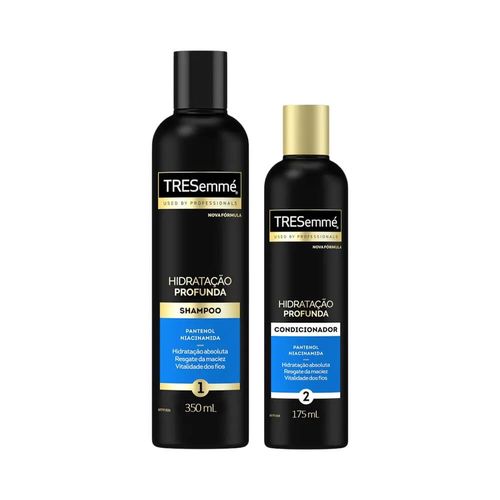 Kit Tresemmé Hidratação Profunda Shampoo 350ml + Condicionador 175ml