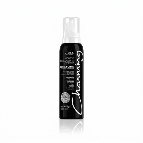 Mousse Modeladora Charming Special Black Extra Forte 140ml