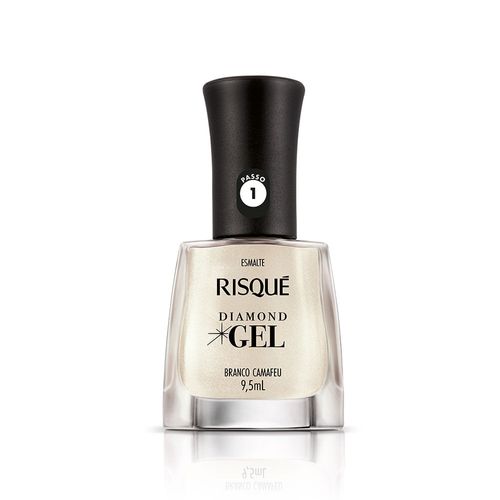 Esmalte Risqué Diamond Gel Cor Camafeu Metálico 9,5ml