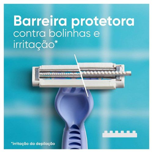 Aparelho Depilatório Feminino Gillette Venus Íntimo 2 Unidades
