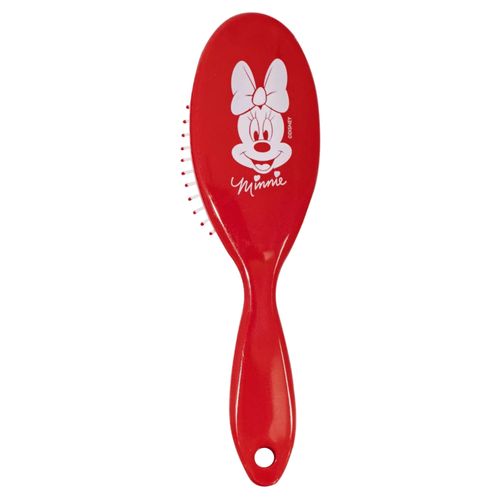 Escova de Cabelo Marco Boni Disney Minnie Cor Vermelho 1 Unidade
