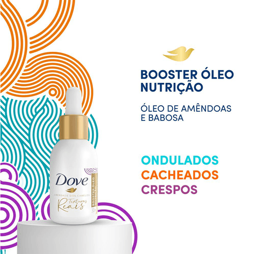 Óleo Capilar Dove Texturas Reais Nutrição 30ml