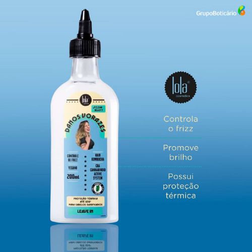 Leave-in Lola Cosmetics Danos Vorazes 200ml