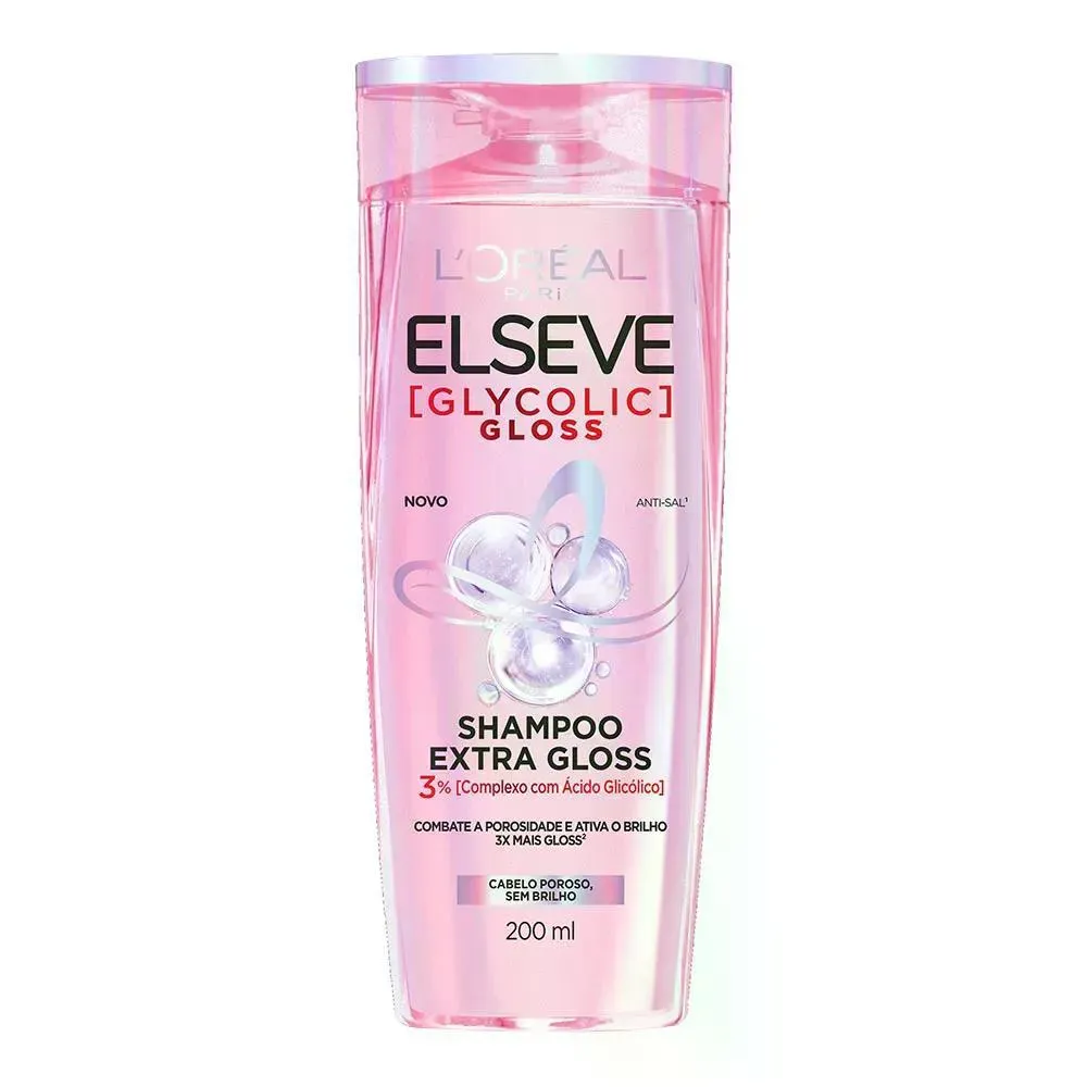 Shampoo Elseve Glycolic Gloss 200ml