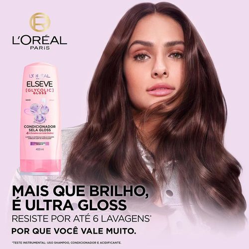 Condicionador Elseve Glycolic Gloss 400ml