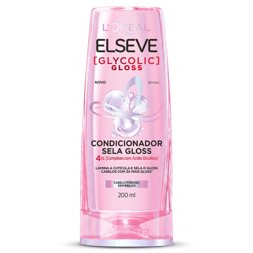 Condicionador Elseve Glycolic Gloss 200ml