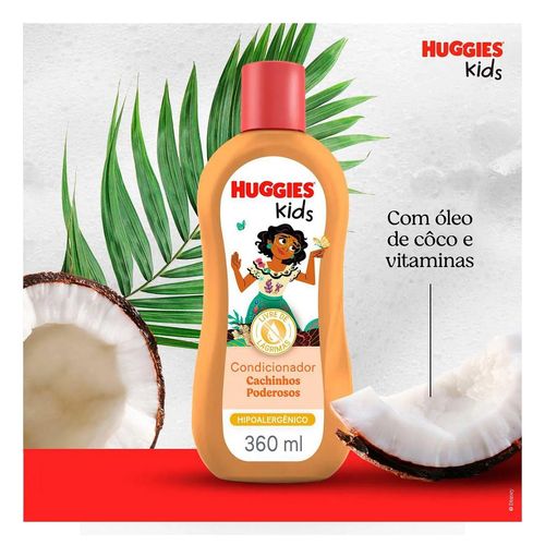 Condicionador Huggies Kids Cachinhos Poderosos 360ml
