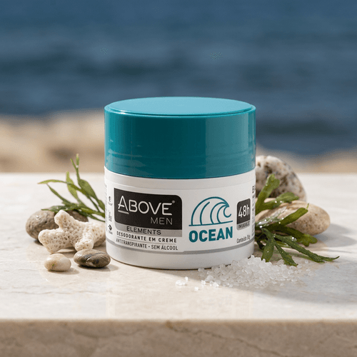 Desodorante em Creme Masculino Above Elements Ocean 50g