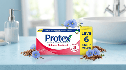 Sabonete em Barra Protex Balance Saudável 6 Unidades